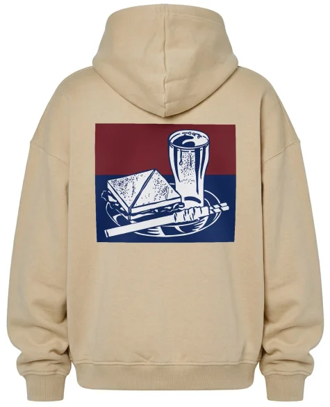 Bluza oversize Sandwich and soda Roy Lichtenstein