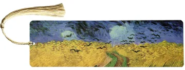 Zakładka do książki Pole pszenicy z krukami Vincent Van Gogh