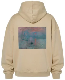 Bluza oversize Impresja, wschód słońca Claude Monet