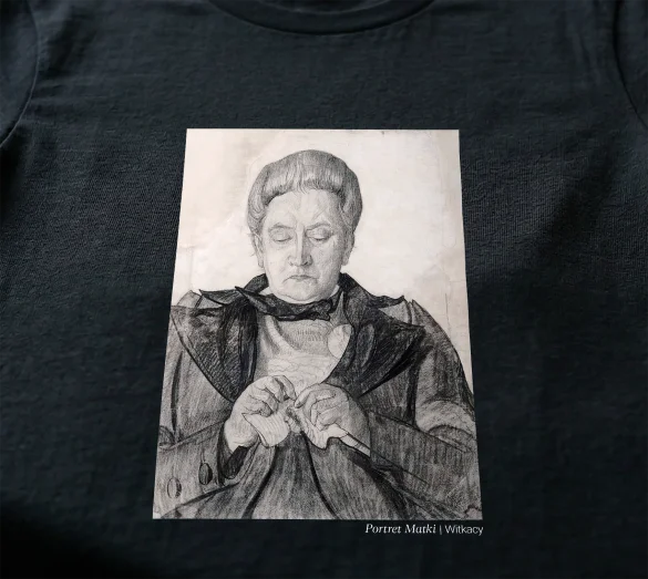 Koszulka z nadrukiem Portret Matki Witkacy