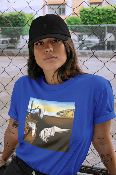 Koszulka z naszywką Trwałość pamięci Salvador Dali