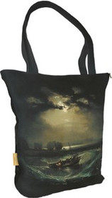 Torba na ramię shopper Rybacy na morzu William Turner