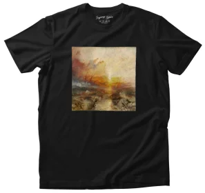 Koszulka z nadrukiem Statek niewolniczy William Turner