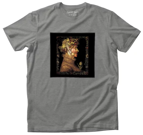 Koszulka z naszywką Lato Giuseppe Arcimboldo