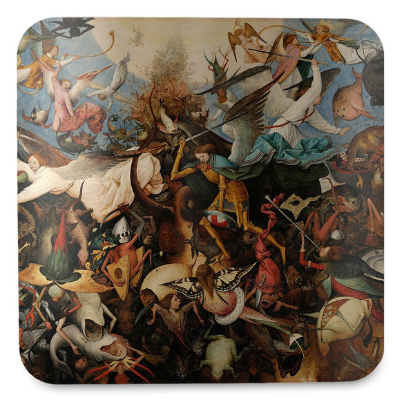 Podkładka pod kubek Upadek zbuntowanych aniołów Pieter Bruegel starszy