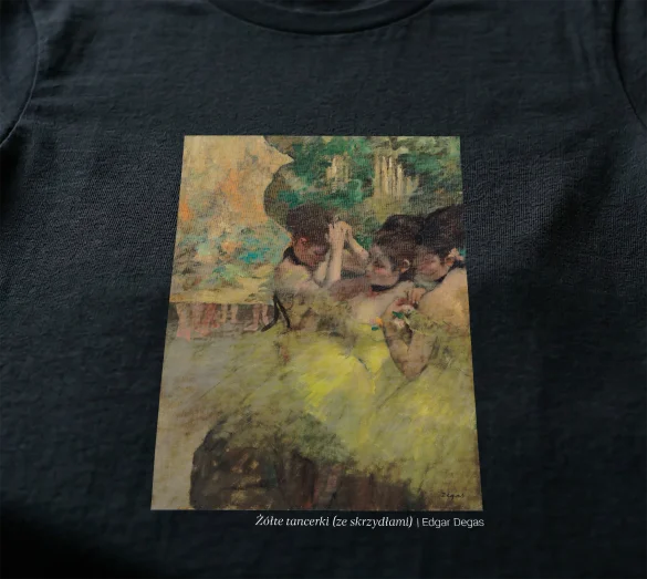 Bluzka damska Żółte tancerki (ze skrzydłami) Edgar Degas