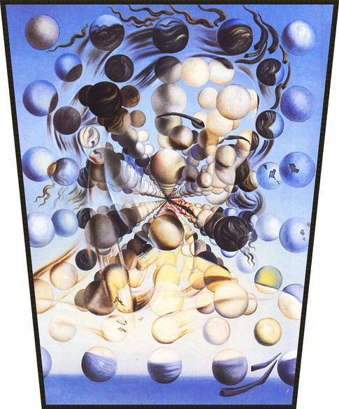 Ekran Galatea sfer niebieskich Salvador Dali