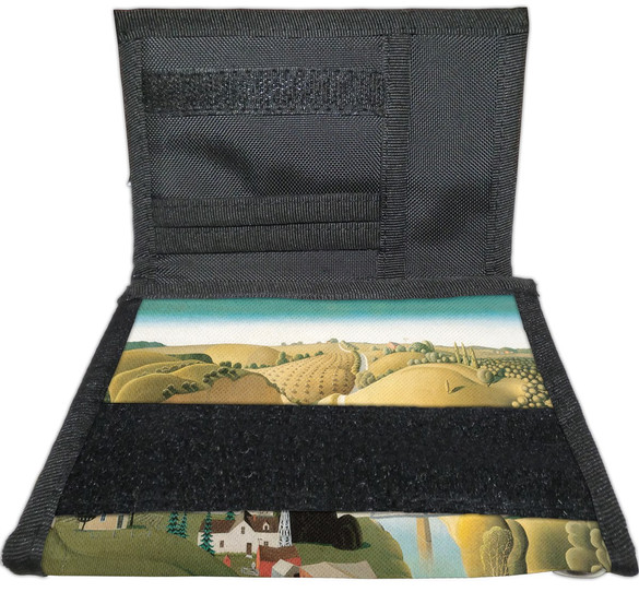 Portfel Stone City Grant Wood