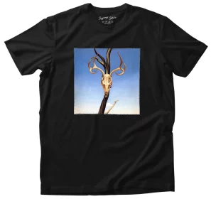 Koszulka z naszywką Czaszka jelenia Georgia O’Keeffe