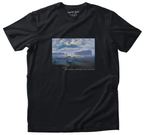Koszulka z nadrukiem Morze Północne w świetle księżyca Caspar David Friedrich