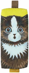 Piórnik szkolny prostokątny Kot w tęczy Louis Wain