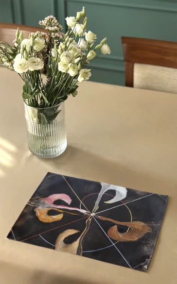 Podkładka na stół Łabędź, Nr 7 Hilma af Klint