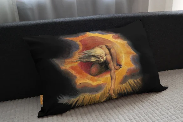 Poduszka Urizen stwarzający świat William Blake
