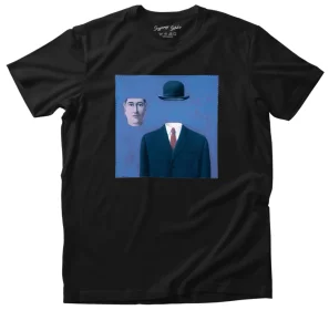 Koszulka z naszywką Pielgrzym René Magritte