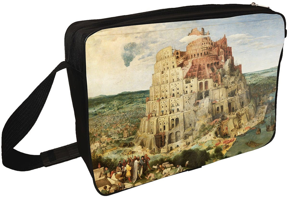Torba na ramię Wieża Babel Pieter Bruegel starszy