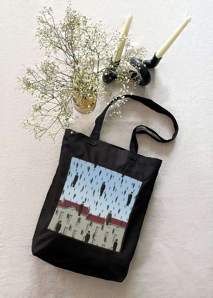 Torba z naszywką Spadanie René Magritte