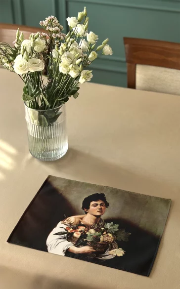 Podkładka na stół Chłopiec z koszem owoców Caravaggio
