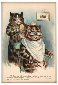 Magnes Koty Louisa Waina Louis Wain