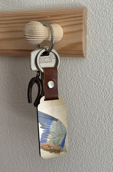 Brelok Skrzydło niebieskiego walca, Kopia oryginału Albrechta Durera Hans Hoffmann