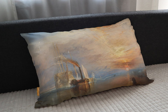 Poduszka Ostatnia droga Temeraire’a William Turner
