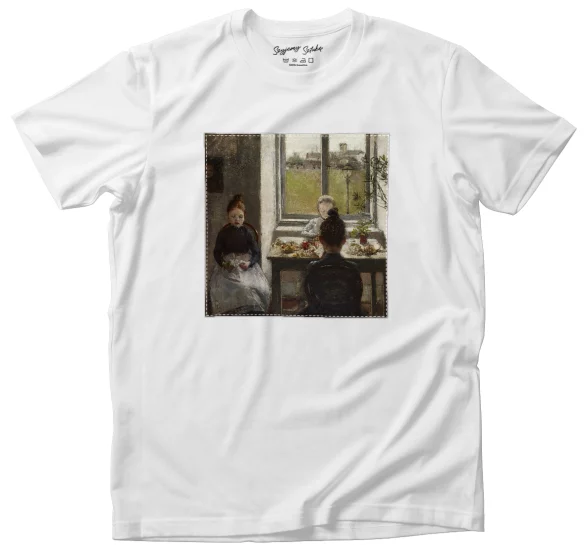 Koszulka z naszywką Kwiaciarki Olga Boznańska