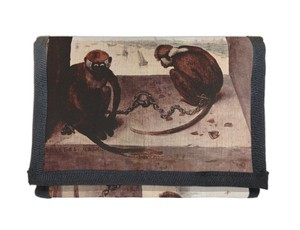 Portfel Dwie małpy Pieter Bruegel starszy