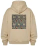 Bluza oversize Główka węża William Morris
