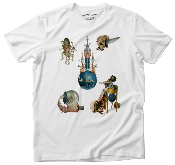 Koszulka Ogród rozkoszy ziemskich Hieronim Bosch