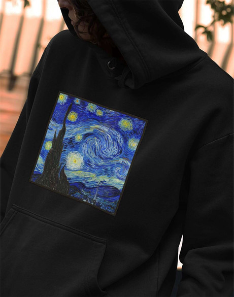 Bluza z naszywką Gwiaździsta Noc Vincent Van Gogh
