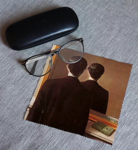 Ściereczka do okularów Nie reprodukować René Magritte