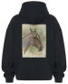Bluza oversize Głowa gniadego konia Wojciech Kossak