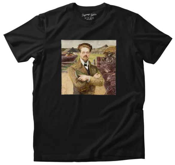 Koszulka z naszywką Portret Władysława Reymonta Jacek Malczewski