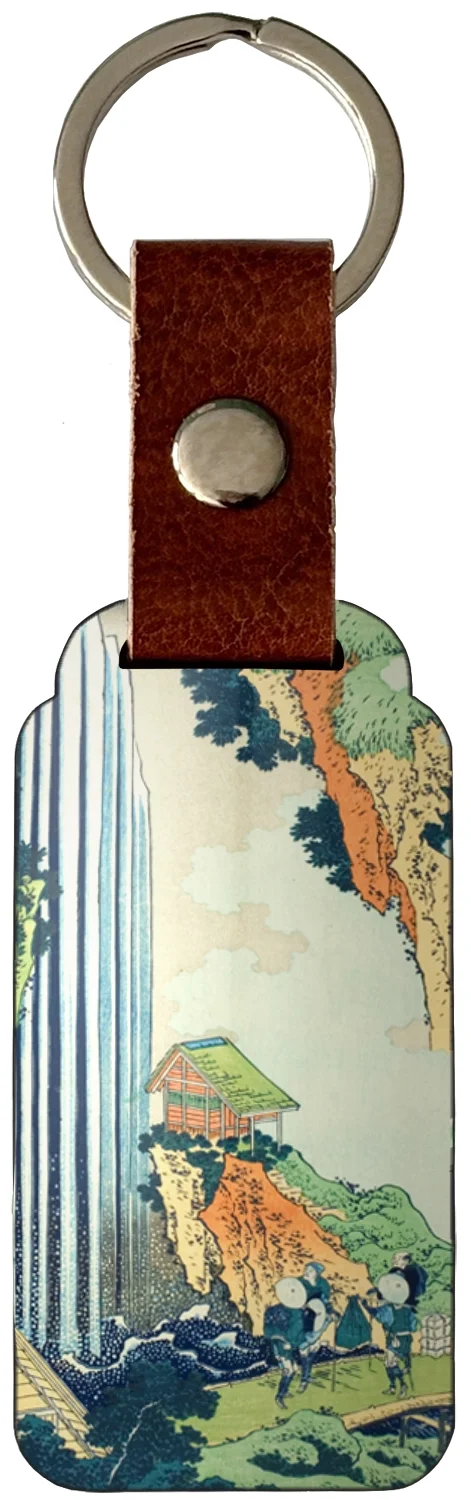 Brelok Wodospad Ono na drodze Kisokaidō Katsushika Hokusai