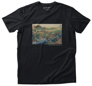 Koszulka z nadrukiem Ariwara no Narihira Katsushika Hokusai