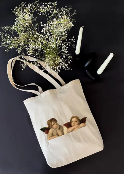 Torba bawełniana Madonna Sykstyńska 2 Rafael Santi