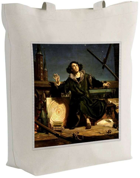 Torba z naszywką Astronom Kopernik, czyli rozmowa z Bogiem Jan Matejko