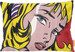 Poduszka Girl with Hair Ribbon Roy Lichtenstein