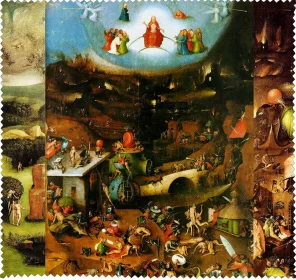 Ściereczka do okularów Sąd Ostateczny Hieronim Bosch