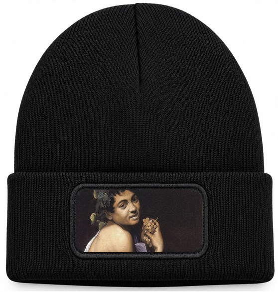 Czapka zimowa Chory Bachus Caravaggio – czarna