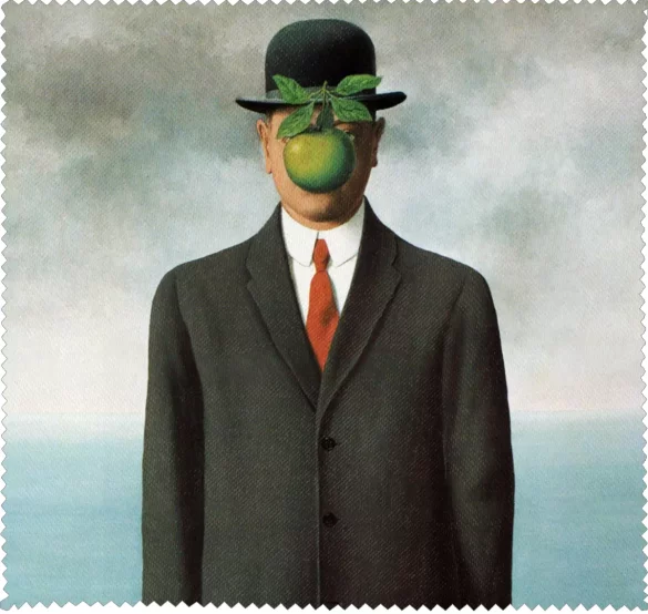 Ściereczka do okularów Syn człowieczy René Magritte