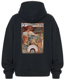 Bluza oversize Biscuits Lefevre Utile Alfons Mucha