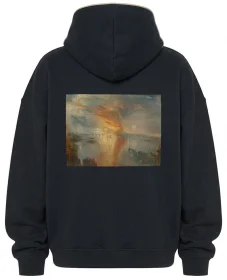 Bluza oversize Spalenie Parlamentu William Turner
