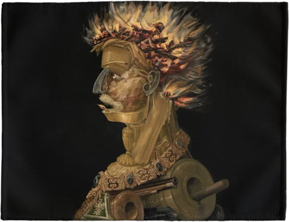 Podkładka na stół Ogień Giuseppe Arcimboldo