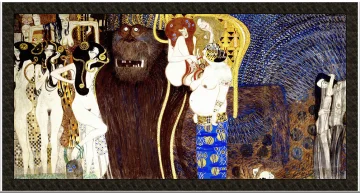 Naszywka Fryz Beethovena Gustav Klimt