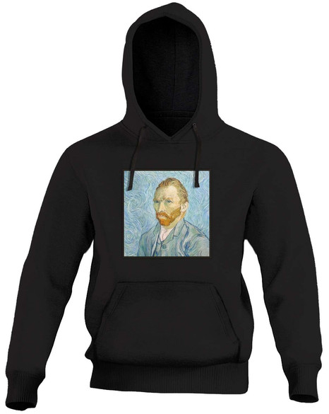 Bluza z naszywką Autoportret (F627) Vincent Van Gogh