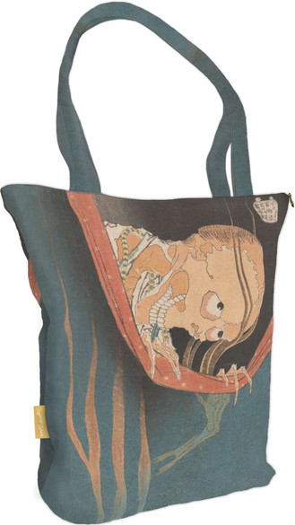 Torba na ramię shopper Kohada Koheiji Katsushika Hokusai