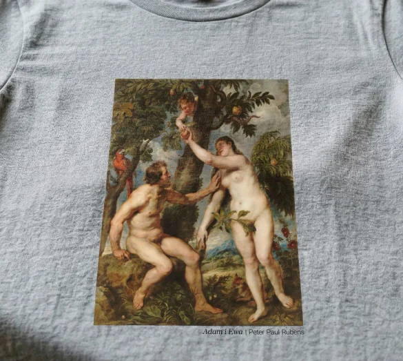 Bluzka damska Adam i Ewa Peter Paul Rubens