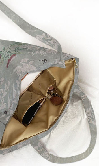 Torba na ramię shopper A Yellow Shafted Flicker James Audubon