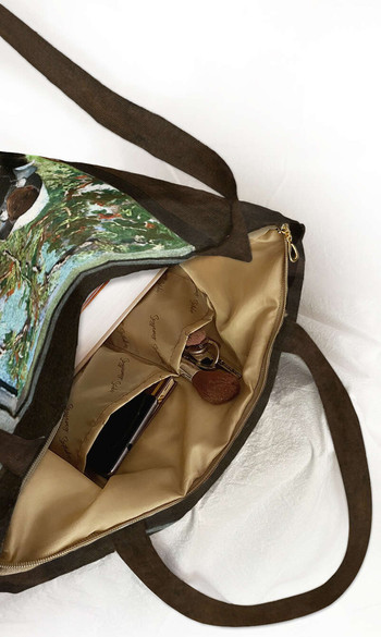 Torba na ramię shopper Bretońska dziewczyna Anna Bilińska-Bohdanowiczowa