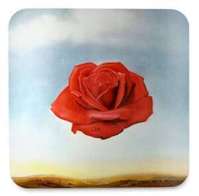 Podkładka pod kubek Róża medytacyjna Salvador Dali